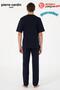 Premium Men's Jacquard Short-Sleeved Shorts Boxed Groom Dowry/Casual 3-Piece Pajama Set - 7