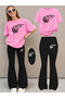 Girl's Spanish Style Leggings and T-Shirt Set