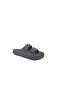Akınalbella 282 Men's Gray Buckle Large Size Slippers 46 47 - 2