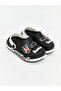 Black beşiktaş printed boy's beach sandal from güli̇s gi̇yi̇m