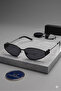 Shadow |   Cat Eye Sloved Lens Sunglasses Modern Luxury Designed Glasses New Model Unisex