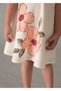 Girl's Floral Dress Cream - 2