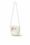 Girl's Crossbody Straw Bag with Accessories - 2