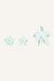 Women's 3-Piece Floral Hair Clips H5689Axns
