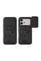 Honor 600 5g Compatible Tank Case with Ring Stand Extra Impact Protection Armored Outdoor Cover Navy Blue - 4