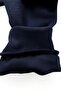 Girl's Navy Blue Sweat Beige Violet Maxi Skirt Basic Set - 3