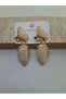 Cream Colored Earrings - 2