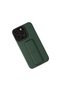 Apple iPhone 14 Pro Compatible Case with Mega Stand Silicone - Green - 6