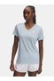 Tricou de damă Tech SSV- Solid-BLU