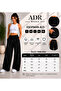 2-Piece Wide Leg Sweatpants Black Gray Daily Use Loose Fit - 4