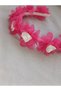 Fuchsia Floral Crown, Birthday Bridal Henna Night Wedding Circumcision Show and Party Crown - Hair Accessory - 2