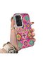 Samsung Galaxy S24 Plus Compatible Hard Acrylic Back Silicone Edge Lens Protection Case