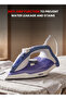 Steam Iron 2200W | Ceramic Soleplate | Anti-Drip Function | Vertical Steam Feature | Powerful & Smooth Ironing Performance | 2-Year | OG53SI | Blue - 5