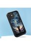 Tecno Spark 40 Compatible Cat Black Pattern Camera Protective Case Silicone Couple Phone Case - 7
