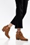 Women's Western Cowboy Suede Open-Back Summer Boots - 3