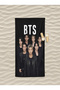 منشفة حمام شاطئية من القطن المطبوع رقميًا للفتيات الصغيرات من BTS Kpop