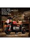 Dravo Battery Operated Bike for Kids | 3 Wheel Electric Ride On Motorcycle with Music (Red) - 7