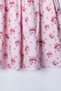 Pink Floral Watermelon Sleeves Girls' Dress - 5