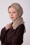 Ethnic Pattern Tivil Silk Scarf 4308 E26Ya4308D01-54