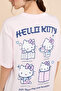 Hello Kitty Printed T-Shirt with Crew Neck and Short Sleeves - 6