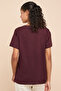 Typography Print T-Shirt with Crew Neck and Short Sleeves - 6
