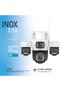 Inox 3+3+3Mp Ptz Speed Dome Wifi Wireless Ip Camera Inox-X114 Ptz - 2