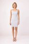 Women's Sleeveless Pool Neck Bodycon Mini Dress Thick Straps Ribbed Stretchy Knitted Casual Daily Modern Stylish - 4
