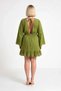 Women's Plus Size V-Neck Spanish Sleeve Skirt Ruffle Woven Beach Dress 100% Cotton Casual Comfortable - 5