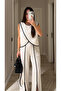 Natural Linen Blouse and Trousers Set - 30445 - 2