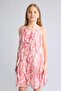 Strappy Pink Dress for Girls H8002A826Hs - 3