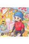 Girl Takoyaki restaurant Jigsaw Puzzle, Colorful Kitchen Scene, Cute Character Illustration 1000 pieces - 2