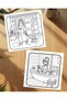 Cozy Girl Moments Coloring Book, 21X21 cm Coloring Book Yb0002 - 3