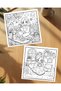 Coffee Time Coloring Book, 21X21 cm Coloring Book Yb0001 - 3