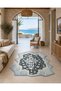 Sdt Keep Off Patterned Modern Woven Base Decorative Carpet Sdtamor221 - 3