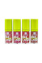 Rose Berry Matte Lip Gloss Set, 4 Pieces