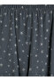 Gray Star Printed Women's Capri Pajama Bottoms - 4