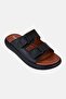 Men Slip On Arabic Sandals, Black
