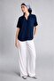 Regular Fit Cropped Collar Crinkle Viscose Short Sleeve Shirt F5835Ax26Sm - 2