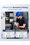 M2 2 Inch Thermal Transfer Label Maker, 300DPI Bluetooth Label Printer, Label Maker Machine - 4
