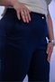 Women's Plus Size Trousers with Detailed Cuffs - 6