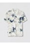 Polo Neck Patterned Pique Men's T-Shirt - 5
