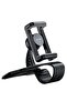 Universal Fit Black Dashboard Clip Holder C103 for Smartphones