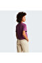 تي شيرت W Evolutıon Simple Dome Crop Rlx Ss للسيدات باللون الأرجواني - 3