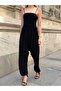Women's Strappy Drape Detailed Shalwar Jumpsuit - 4