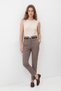 Mink Waist V-Cut Belted Trousers 8404A