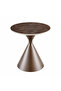 طاولة خدمة سيراميك دائري SHS-035S BROWN - 3