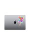 Candy Colored Candy Car, Motorcycle, Helmet, Laptop, Glass Sticker 13X7 cm - 4
