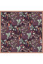 Brown Object Pattern 100% Twill Silk Scarf 4320 - 32 - 3