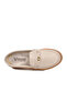 Ecru Genuine Leather Women's Casual Shoes Z525 Z - 4