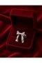Bowknot Model Ring - Adjustable (Silver Color) - 3